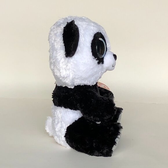 New w/Tag Ty MEDIUM SIZ Beanie Boos Bamboo Panda 9" - Picture 4 of 14